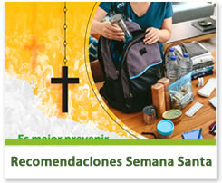 Recomendaciones Semana Santa