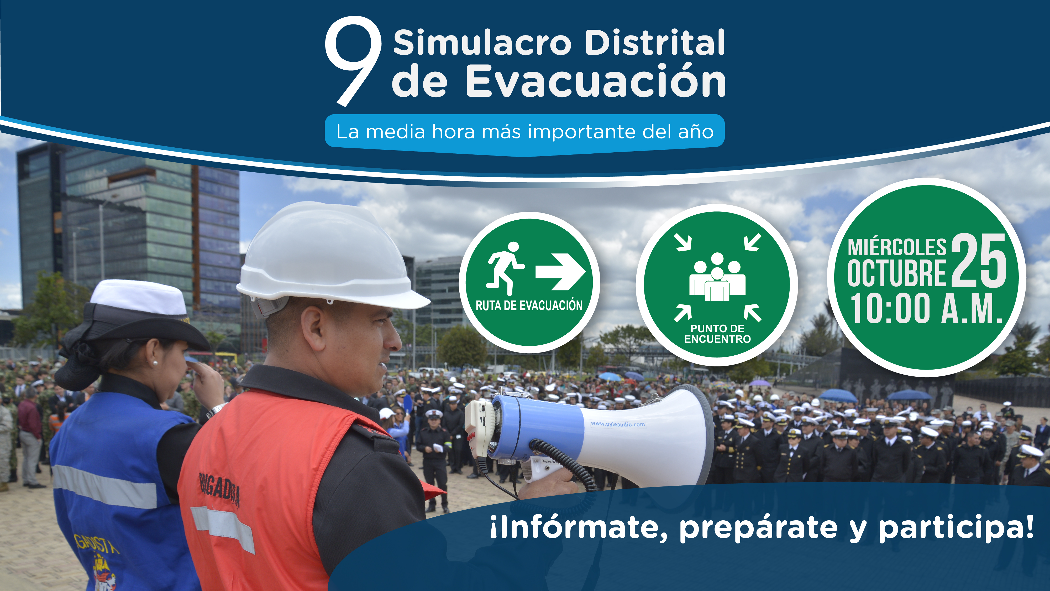 Bogota Se Alista Para Participar Del 9 Simulacro Distrital De Evacuacion Visualizacion Idiger